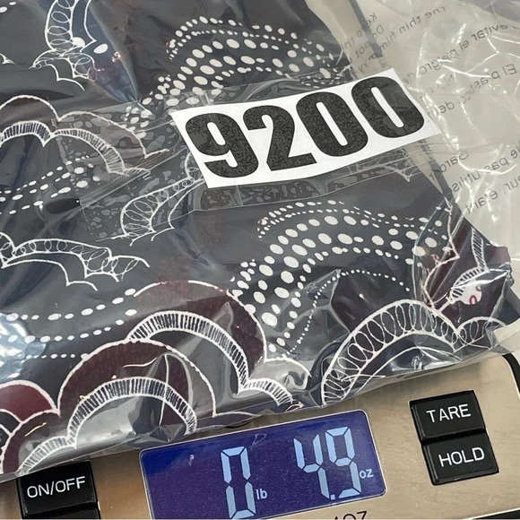 Express 3/4 sleeve 1/2 zip crew neck chiffon blouse women's XS. 9200 - Picture 9 of 9